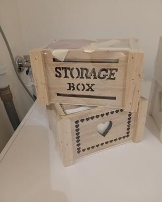 scatole porta lavette