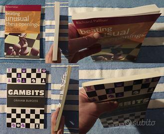 Lotto di 9 Libri di Scacchi