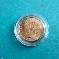 STERLINA IN ORO REGINA ELISABETTA II ANNO 2012 FDC