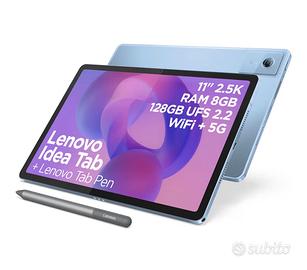 Lenovo Idea Tab Tablet 11” 128 gb NUOVO