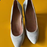 Scarpe decollete azzurre tg 36