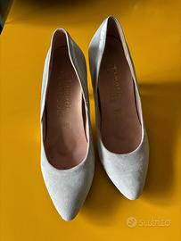 Scarpe decollete azzurre tg 36