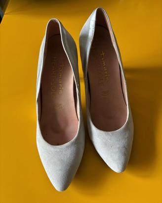 Scarpe decollete azzurre tg 36