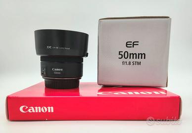 Canon EF 50mm f/1.8 STM USATO