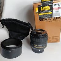 Nikon AF-S 85mm f/1.8 G