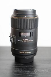 SIGMA 105 f 2.8 MACRO (nikon) stabilizzato