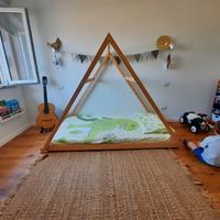 Lettino tepee + materasso - Montessori