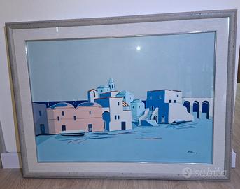 quadro paesaggio P. Mauri 