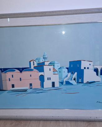 quadro paesaggio P. Mauri 