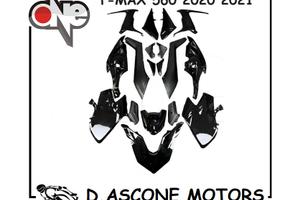 KIT CARENE TMAX 560 2020 2021 NERO LUCIDO 18PEZZI