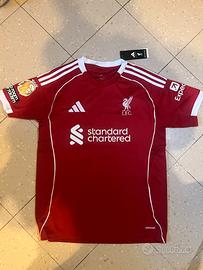 🔥 Maglietta Mohamed Salah Liverpool 25/26