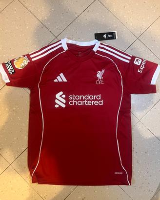 🔥 Maglietta Mohamed Salah Liverpool 25/26