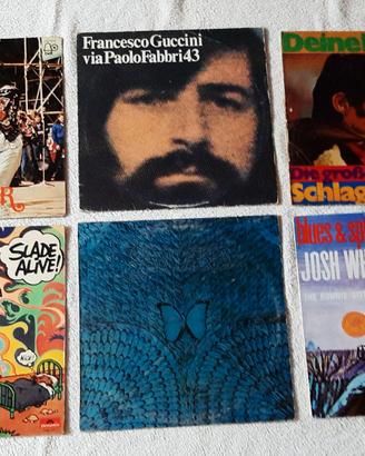 LP 33 GIRI DI GUCCINI - SANTANA - GARY - SLADE