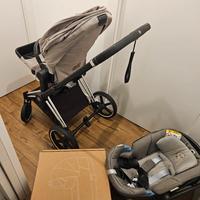 trio cybex priam passeggino ovetto e culla