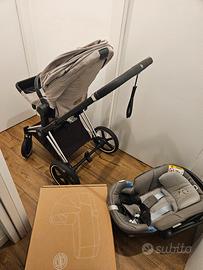 trio cybex priam passeggino ovetto e culla