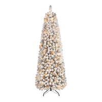 Albero di natale con luci 