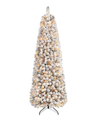 Albero di natale con luci 