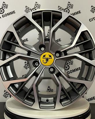 CERCHI IN LEGA ABARTH GRANDE PUNTO EVO DA 16