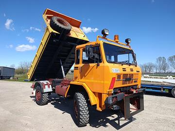 IVECO 80.17WR 4X4 TURBO, RIBALTABILE, 25000 KM !!!