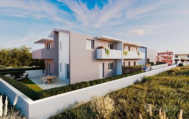 Rifiniti appartamenti con giardino e posto auto