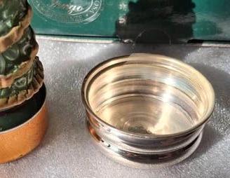 Portacandela in puro argento 925 collezione di Cos