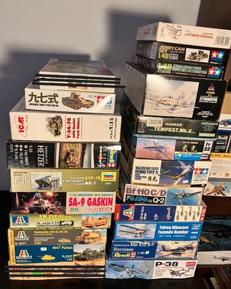 Kit modellismo vari 1/35 e 1/48