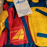 Zaino vintage anni 80 Samsonite azzurra