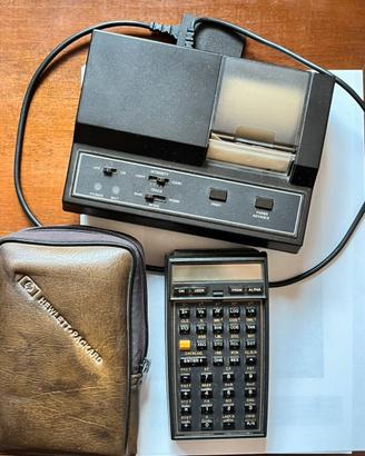 Calcolatore e stampante HP hewlett packard