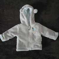 Felpa con cappuccio neonata