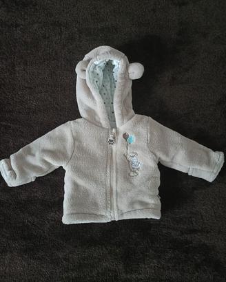 Felpa con cappuccio neonata