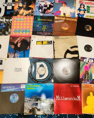 Stock 25 dischi Mix e Compilation mixate (12")