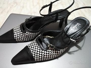 scarpe Viola Vitti in pelle