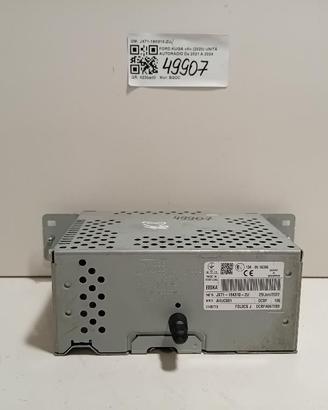 AUTORADIO MP3 FORD Kuga Serie (DFK) JX71-18K810-ZU