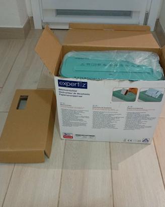 Distruggidocumenti, blu/bianco EXPERTIZ