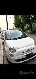 Fiat 500 bianca