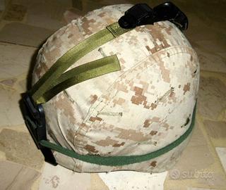 Elmetto PASGT US USMC version, cover marpat revers