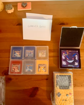 GameBoy Advance SP - GB Color PKM + giochi