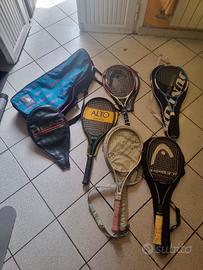 racchette tennis con custodia nike