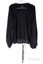 Blusa donna H&M nera tg 44