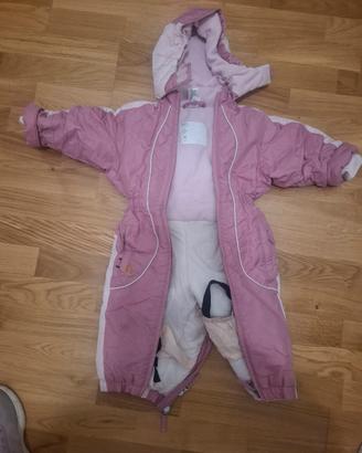 TUTA NEVE BAMBINA TAGLIA 2 ANNI