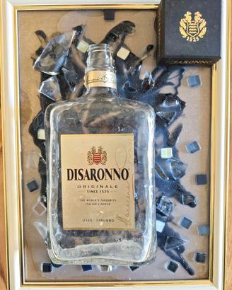 QUADRO VINTAGE BOTTIGLIA AMARETTO DI SARONNO