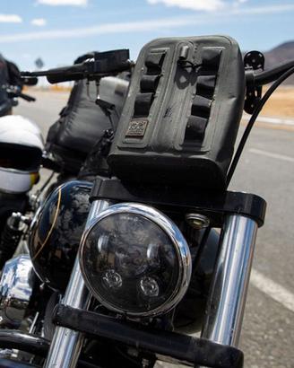 Borsa da manubrio moto Biltwell Exfil-3 nuova nera