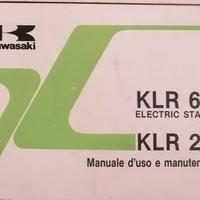 manuale Kawasaki KLR 600