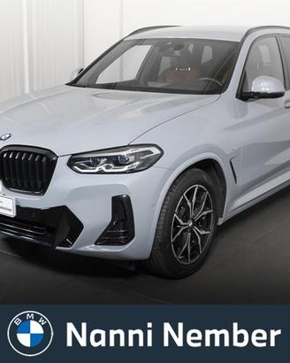 BMW X3 xdrive20d mhev 48V Msport auto