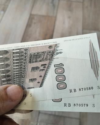 banconote 1000 lire