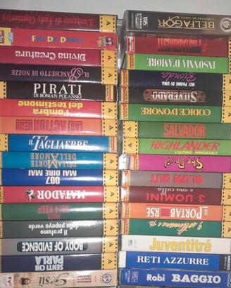 Lotto 26 VHS "I grandi film di Panorama"