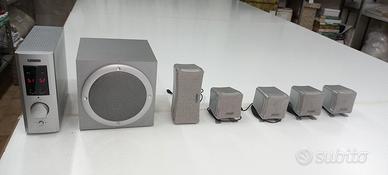 dolby surround silver crest 5.1 speaker sistem