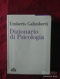 dizionario di psicologia Umberto Galimberti 