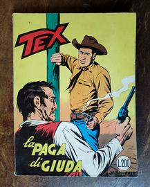 Fumetto TEX n. 106 La Paga Di Giuda 1969 Bonelli