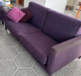 Due divani e pouf marca Berto